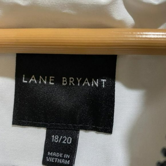 Lane Bryant pure white hooded puffer parka - Plus 18 / 20 - Picture 5 of 6